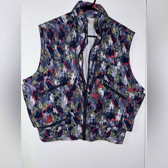 FP Movement Off The Grid Supernova Floral Outfitted Cargo Vest Small - Picture 1 of 5